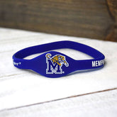 Fan Frenzy Gifts Memphis Tigers Officially Licensed Silicone Bracelet